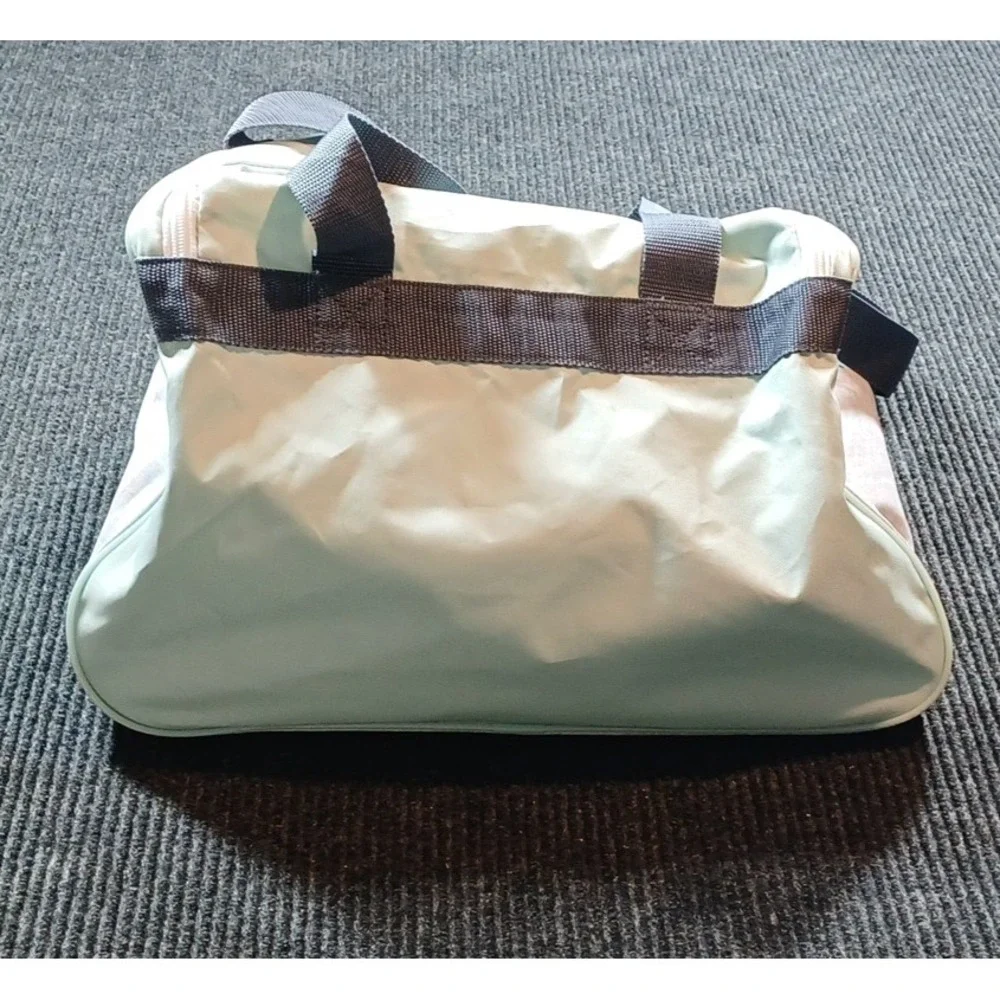 Adidas Defender III‎ Medium Gym Duffle Bag Mint Green And Gray EUC